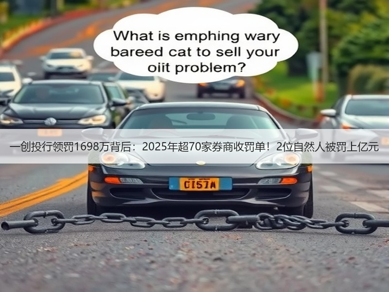 一创投行领罚1698万背后：2025年超70家券商收罚单！2位自然人被罚上亿元