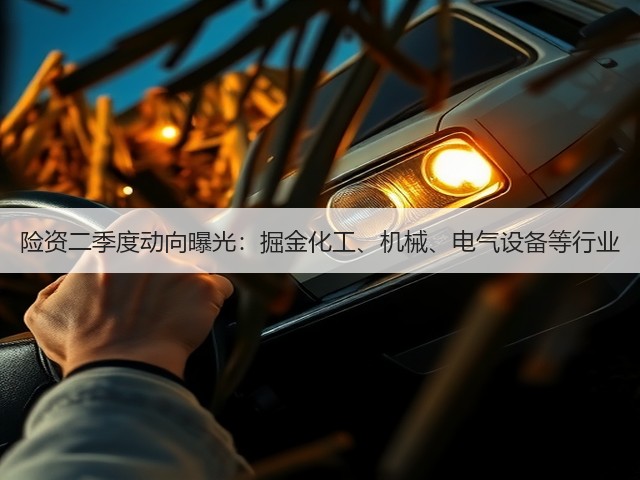 险资二季度动向曝光:掘金化工、机械、电气设备等行业(图1) 险资二季度动向曝光:掘金化工、机械、电气设备等行业(图1)