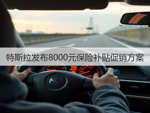 特斯拉发布8000元保险补贴促销方案(图2)