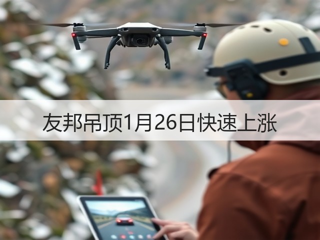 友邦吊顶1月26日快速上涨(图3) 友邦吊顶1月26日快速上涨(图3)