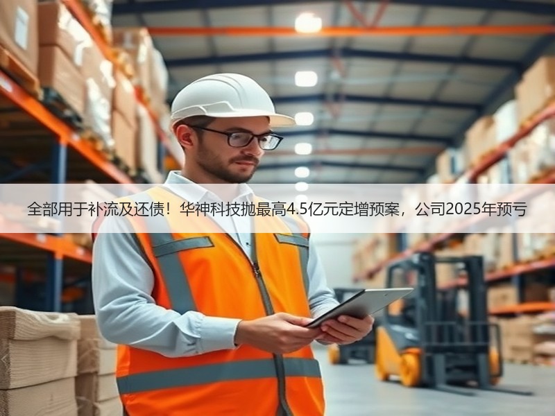 全部用于补流及还债！华神科技抛最高4.5亿元定增预案，公司2025年预亏