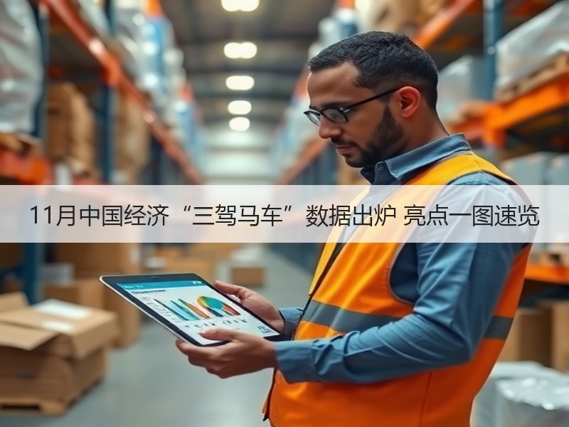 11月中国经济“三驾马车”数据出炉 亮点一图速览
