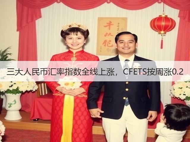 三大人民币汇率指数全线上涨,CFETS按周涨0.2(图1) 三大人民币汇率指数全线上涨,CFETS按周涨0.2(图1)