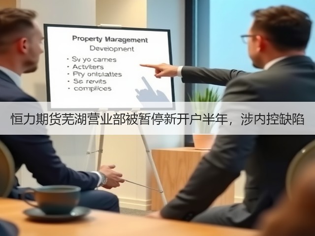 恒力期货芜湖营业部被暂停新开户半年,涉内控缺陷(图3) 恒力期货芜湖营业部被暂停新开户半年,涉内控缺陷(图3)