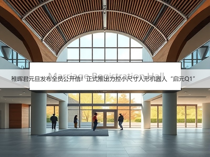 稚晖君元旦发布全员公开信！正式推出力控小尺寸人形机器人“启元Q1”