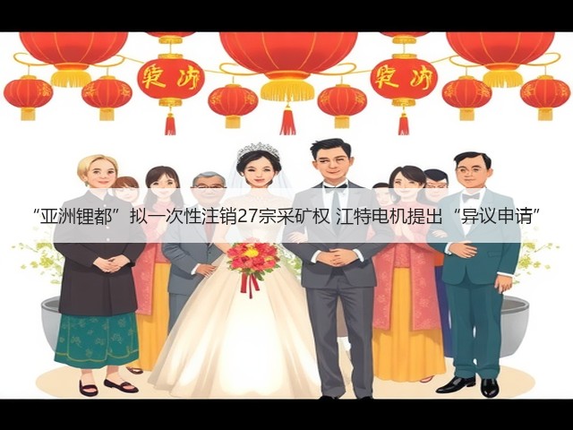 “亚洲锂都”拟一次性注销27宗采矿权 江特电机提出“异议申请”(图1)