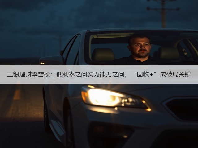 工银理财李雪松：低利率之问实为能力之问，“固收+”成破局关键(图2)