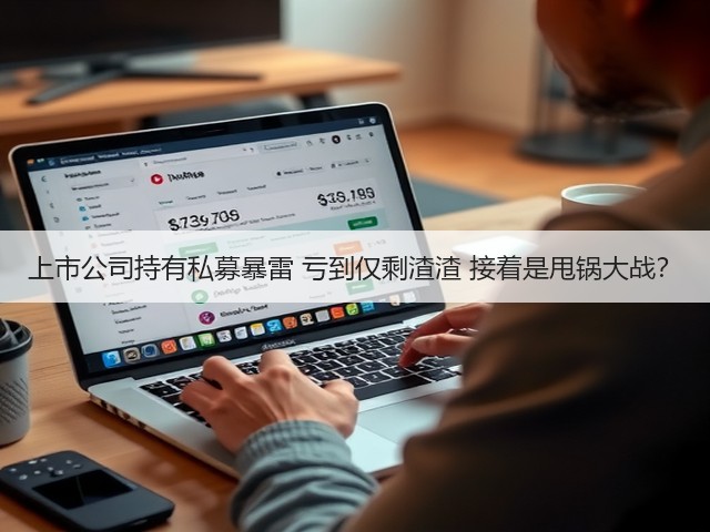 上市公司持有私募暴雷 亏到仅剩渣渣 接着是甩锅大战?(图3) 上市公司持有私募暴雷 亏到仅剩渣渣 接着是甩锅大战?(图3)