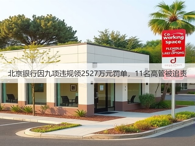 北京银行因九项违规领2527万元罚单，11名高管被追责(图3)