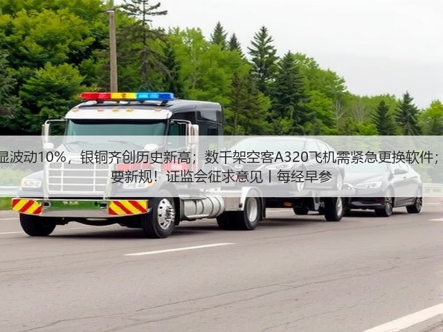 美股五连涨，英特尔明显波动10%，银铜齐创历史新高；数千架空客A320飞机需紧急更换软件；香港将下半旗志哀；重要新规！证监会征求意见丨每经早参(图1)