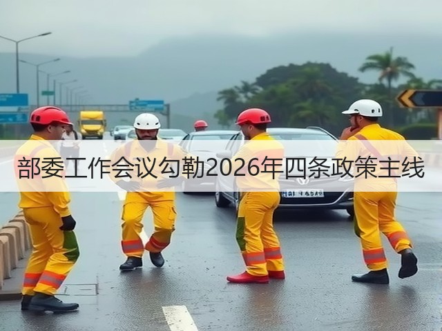 部委工作会议勾勒2026年四条政策主线(图1) 部委工作会议勾勒2026年四条政策主线(图1)