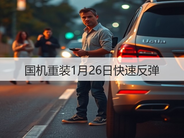 国机重装1月26日快速反弹(图1)