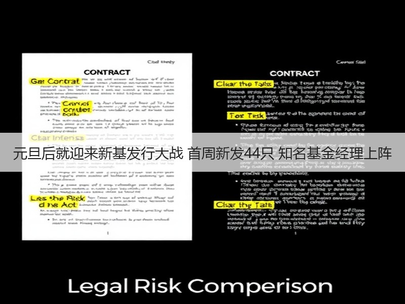 元旦后就迎来新基发行大战 首周新发44只 知名基金经理上阵