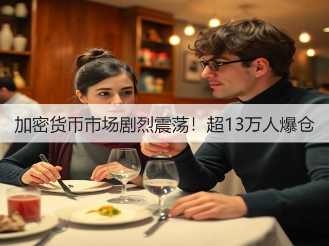 加密货币市场剧烈震荡!超13万人爆仓(图2) 加密货币市场剧烈震荡!超13万人爆仓(图2)