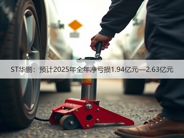 ST华鹏:预计2025年全年净亏损1.94亿元—2.63亿元(图1) ST华鹏:预计2025年全年净亏损1.94亿元—2.63亿元(图1)