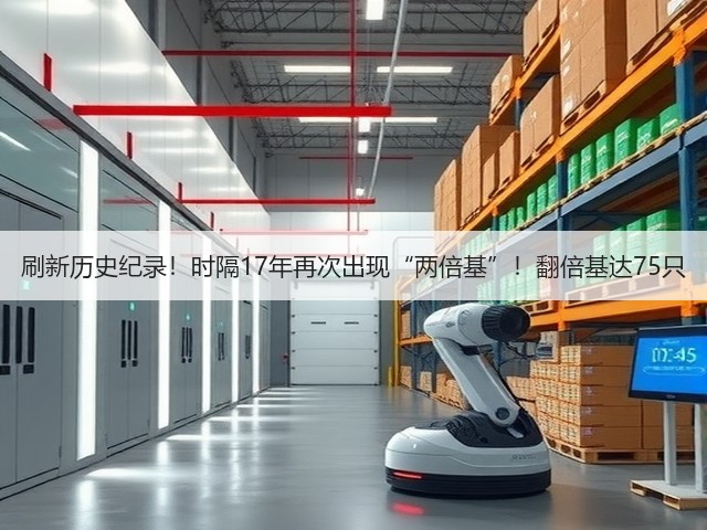 刷新历史纪录！时隔17年再次出现“两倍基”！翻倍基达75只(图3)