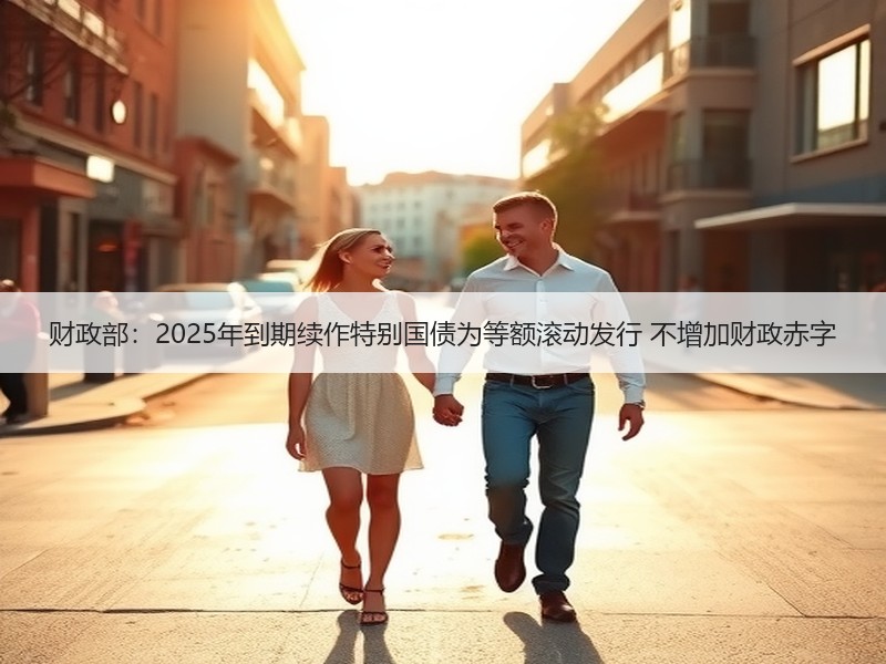 财政部：2025年到期续作特别国债为等额滚动发行 不增加财政赤字