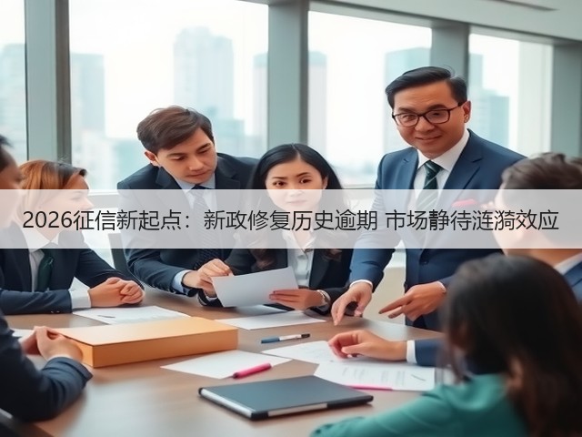 2026征信新起点：新政修复历史逾期 市场静待涟漪效应(图3)
