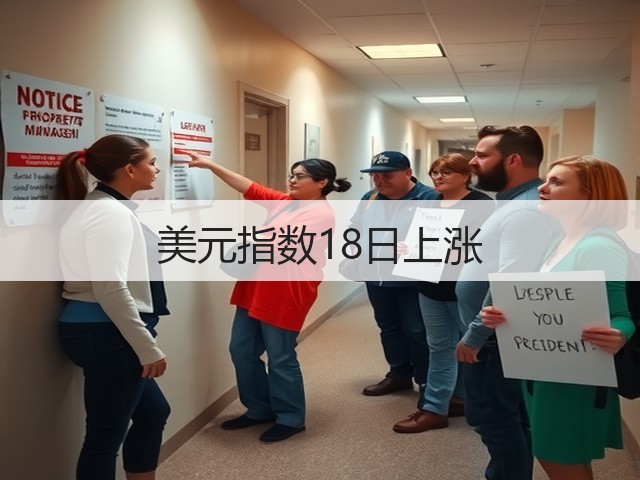 美元指数18日上涨(图3)