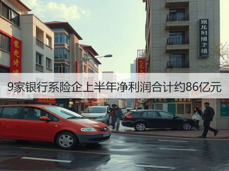 9家银行系险企上半年净利润合计约86亿元