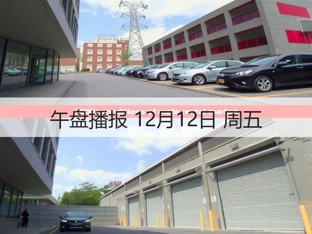 午盘播报 12月12日 周五(图1) 午盘播报 12月12日 周五(图1)