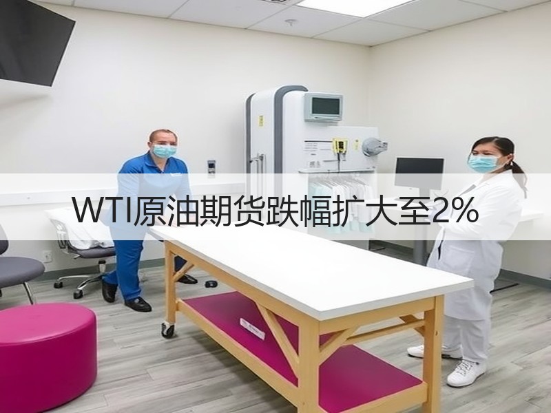 WTI原油期货跌幅扩大至2%