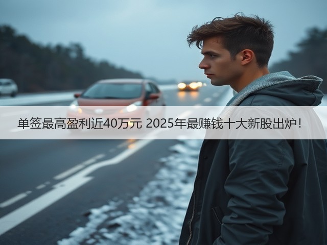 单签最高盈利近40万元 2025年最赚钱十大新股出炉!(图1) 单签最高盈利近40万元 2025年最赚钱十大新股出炉!(图1)