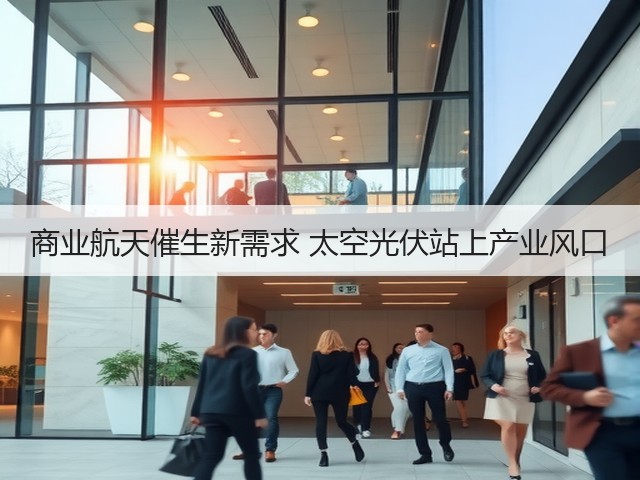 商业航天催生新需求 太空光伏站上产业风口(图1) 商业航天催生新需求 太空光伏站上产业风口(图1)