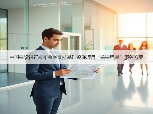 中国建设银行发布金融支持基础设施项目“善建强基”服务方案(图1) 中国建设银行发布金融支持基础设施项目“善建强基”服务方案(图1)