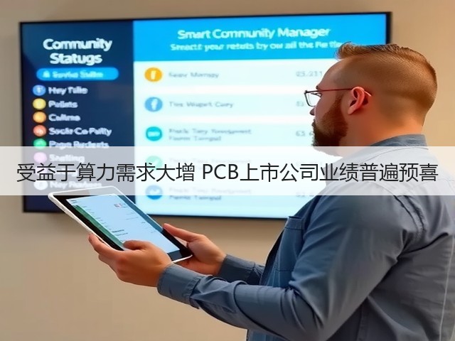 受益于算力需求大增 PCB上市公司业绩普遍预喜(图1) 受益于算力需求大增 PCB上市公司业绩普遍预喜(图1)
