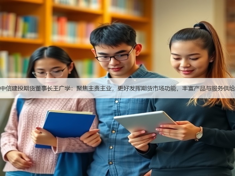 中信建投期货董事长王广学：聚焦主责主业，更好发挥期货市场功能，丰富产品与服务供给