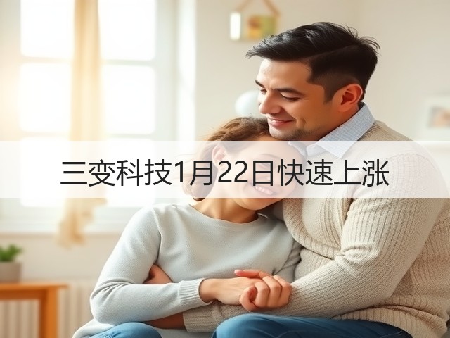 三变科技1月22日快速上涨(图2)