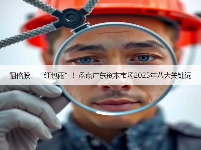 翻倍股、“红包雨”!盘点广东资本市场2025年八大关键词(图1) 翻倍股、“红包雨”!盘点广东资本市场2025年八大关键词(图1)