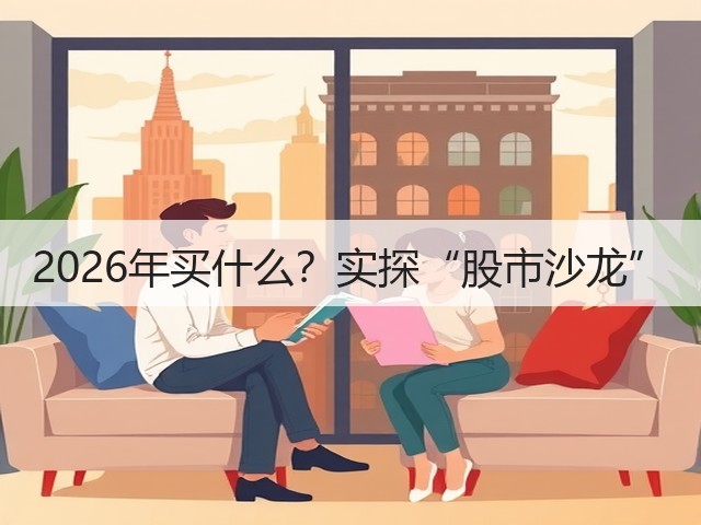 2026年买什么?实探“股市沙龙”(图2) 2026年买什么?实探“股市沙龙”(图2)