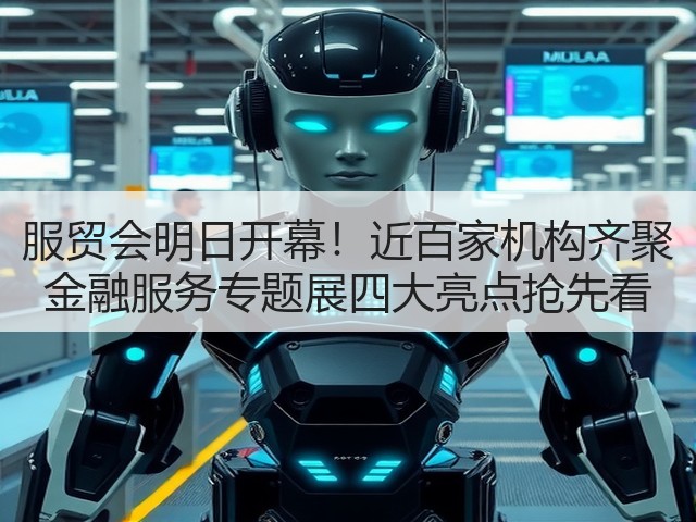 服贸会明日开幕！近百家机构齐聚 金融服务专题展四大亮点抢先看(图1)
