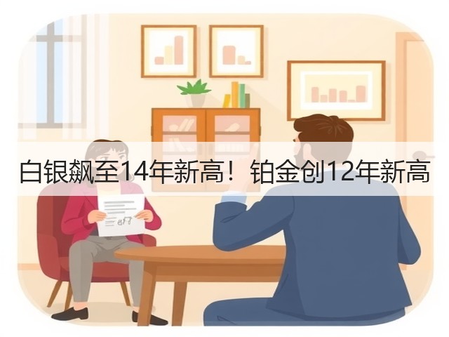 白银飙至14年新高!铂金创12年新高(图3) 白银飙至14年新高!铂金创12年新高(图3)