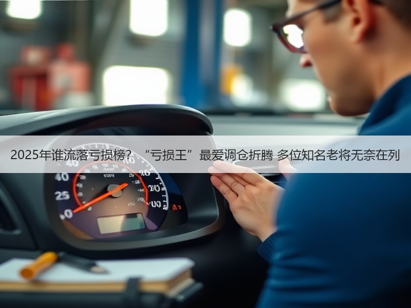 2025年谁流落亏损榜？“亏损王”最爱调仓折腾 多位知名老将无奈在列