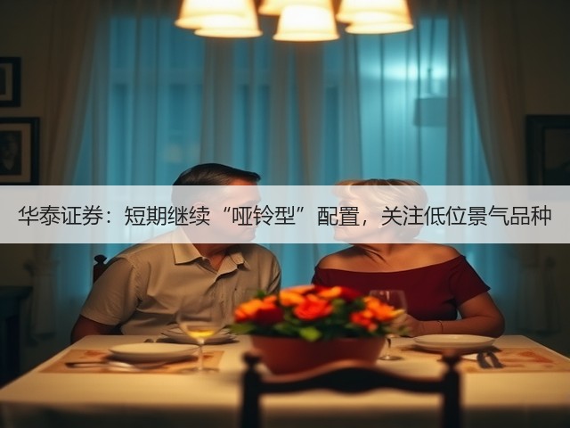 华泰证券:短期继续“哑铃型”配置,关注低位景气品种(图3) 华泰证券:短期继续“哑铃型”配置,关注低位景气品种(图3)