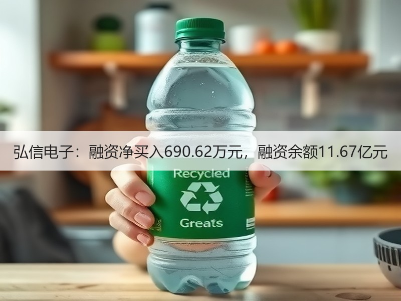 弘信电子：融资净买入690.62万元，融资余额11.67亿元