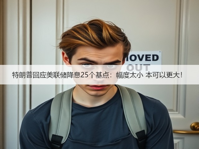 特朗普回应美联储降息25个基点：幅度太小 本可以更大！(图3)
