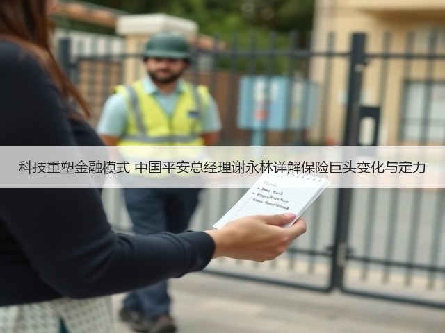 科技重塑金融模式 中国平安总经理谢永林详解保险巨头变化与定力(图2) 科技重塑金融模式 中国平安总经理谢永林详解保险巨头变化与定力(图2)