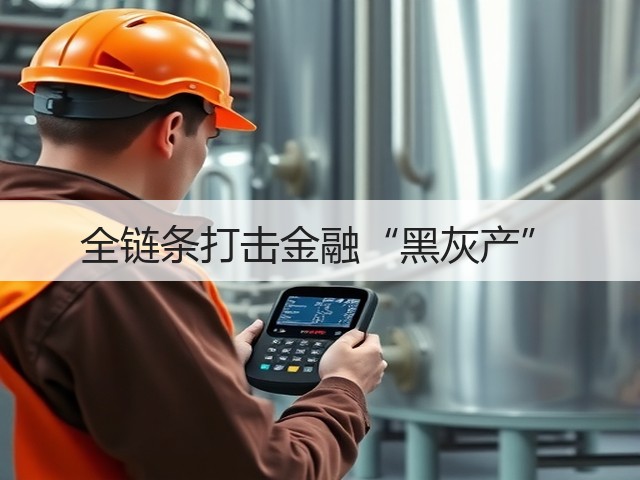 全链条打击金融“黑灰产”(图1) 全链条打击金融“黑灰产”(图1)