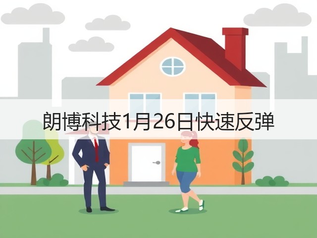 朗博科技1月26日快速反弹(图3) 朗博科技1月26日快速反弹(图3)