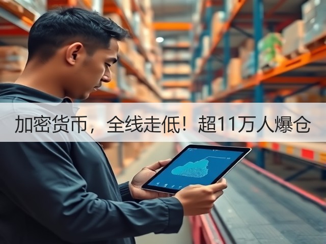 加密货币,全线走低!超11万人爆仓(图2) 加密货币,全线走低!超11万人爆仓(图2)