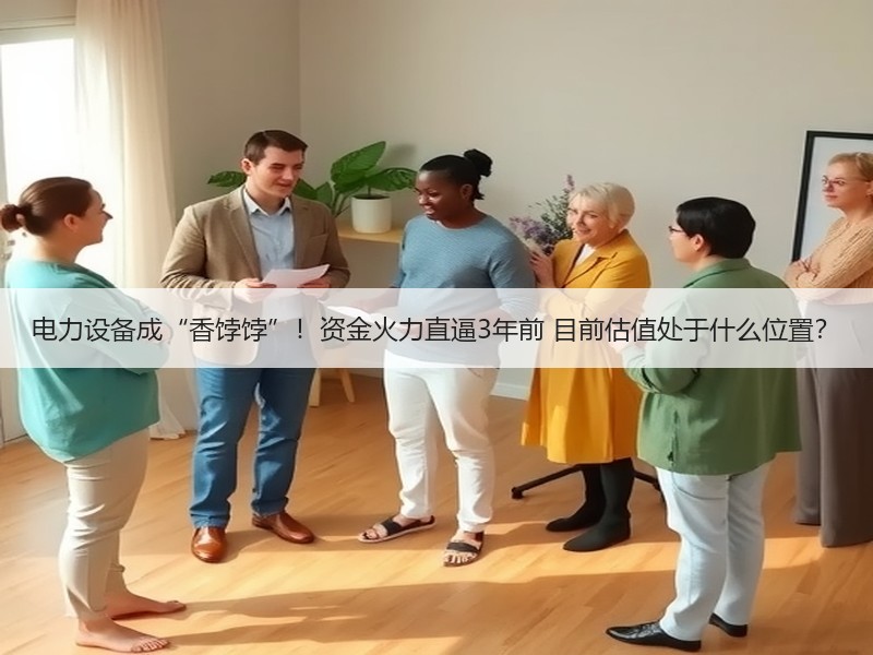 电力设备成“香饽饽”！资金火力直逼3年前 目前估值处于什么位置？