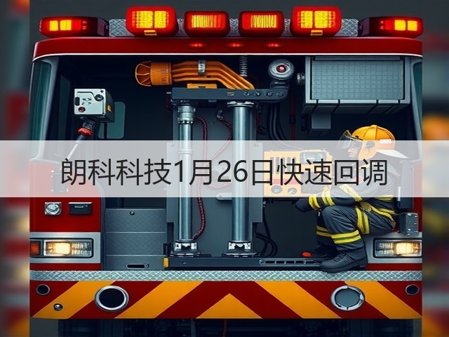 朗科科技1月26日快速回调(图3) 朗科科技1月26日快速回调(图3)