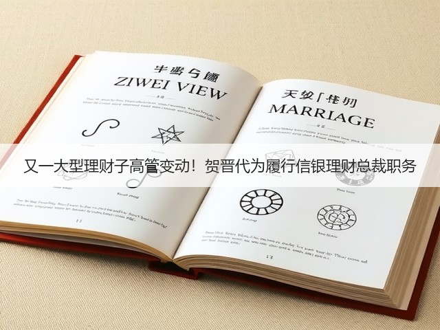 又一大型理财子高管变动!贺晋代为履行信银理财总裁职务(图1) 又一大型理财子高管变动!贺晋代为履行信银理财总裁职务(图1)