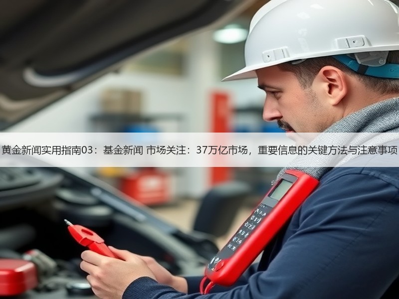 黄金新闻实用指南03：基金新闻 市场关注：37万亿市场，重要信息的关键方法与注意事项