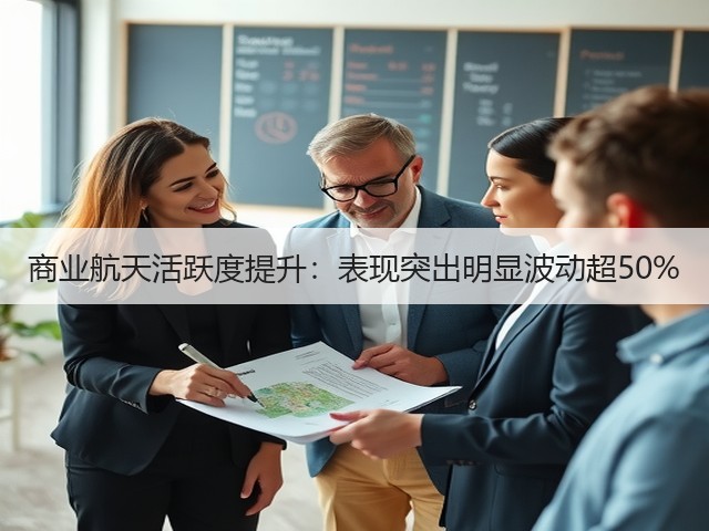 商业航天活跃度提升:表现突出明显波动超50%(图3) 商业航天活跃度提升:表现突出明显波动超50%(图3)