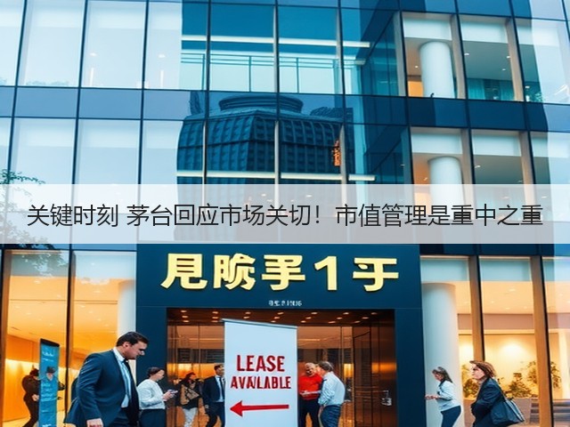 关键时刻 茅台回应市场关切!市值管理是重中之重(图2) 关键时刻 茅台回应市场关切!市值管理是重中之重(图2)